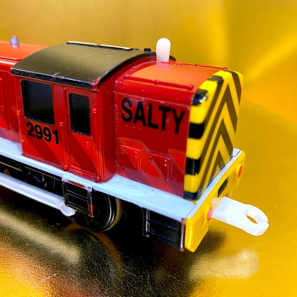 THOMAS AND FRIENDS VINTAGE 2002 TOMY SALTY #2991 RED TRAIN APPROX 4.75” - Picture 3 of 13